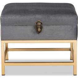 Baxton Studio Aliana Seating Stool 39.9cm