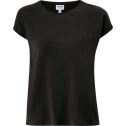 Vero Moda Regular Fit O-hals Sænkede Skuldersømme T-shirt