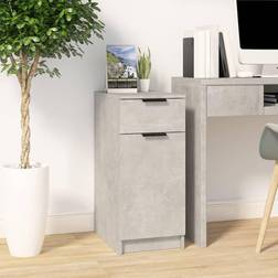 vidaXL Cabinet Concrete Schreibtisch