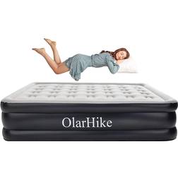 OlarHike Inflatable Queen Air Mattress with Built in Pump