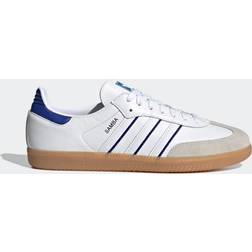 Adidas Samba Leather Cloud White Lucid Blue