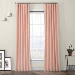 Exclusive Fabrics & Furnishings HPD Half Price Drapes Heritage Plush Velvet Curtains 50W x 96L