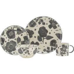 Baum 16-Piece Heritage Floral Ceramic Dinner Set 16pcs