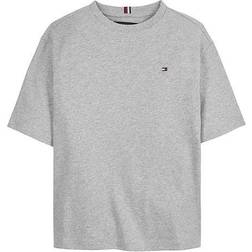 Tommy Hilfiger Boll Logo Tee S/S - Light Grey Heather ( KB0KB08218)