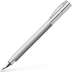 Faber-Castell Ambition Stainless Steel Fountain Pen M