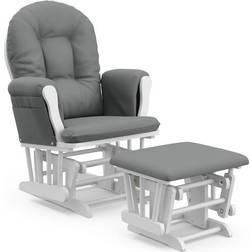 Storkcraft Hoop Glider & Ottoman Set