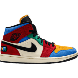 Nike Blue The Great x Air Jordan 1 Mid Fearless M - Muslin/Varsity Red/Royal/Taxi/Black