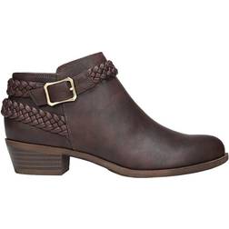 LifeStride Adriana Ankle Bootie - Brown