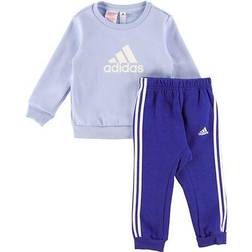 adidas Badge of Sport Jogger Set - Blue Dawn/White (HR5893)