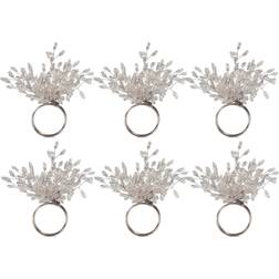 Zingz & Thingz Beaded Burst Napkin Ring 3.8cm 6pcs