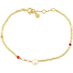 Hultquist Alaine Bracelet - Gold/Pearls
