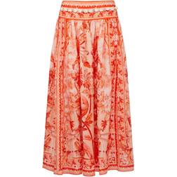 Zimmermann Lyre Midi Skirt