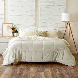 Cosy House Collection Luxury Bamboo Down Bedspread Beige, Brown, Purple, White, Silver, Turquoise (223.5x223.5cm)