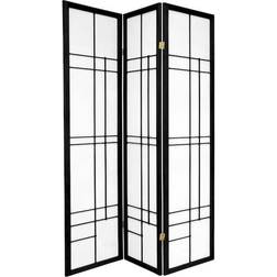 Oriental Furniture 3-Panel Room Divider 51x70.2"