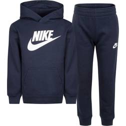 Nike Toddler Sportswear Club Fleece Hoodie & Joggers Set - Midnight Navy (26I319-U90)
