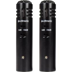 Citronic ECM20 Condenser Stereo Microphones, Pair