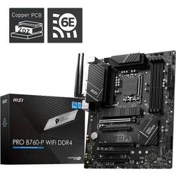 MSI PRO B760-P WiFi DDR4 Motherboard