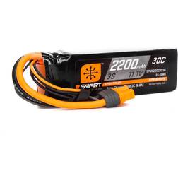 Spektrum 11.1V 2200mAh 3S 30C Smart LiPo Battery, IC3