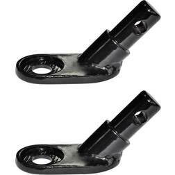 vidaXL Cykeltrailertilkobling 2 Stk Jern