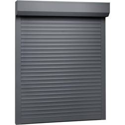 vidaXL Roller Shutter Aluminium 110x130 cm Anthracite