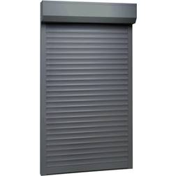 vidaXL Persiana De Aluminio Gris Antracita 100x210 cm