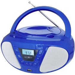 Reflexion Boombox Radio Mit CD Blau