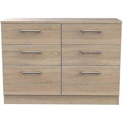 B&Q Devon 6 Midi Chest of Drawer