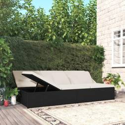 vidaXL fleksibel soleng hynder polyrattan