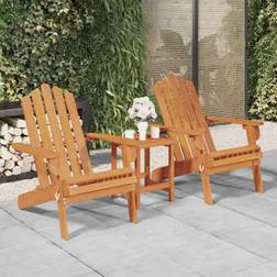 vidaXL Adirondack-stole 2 stk. massivt akacietræ