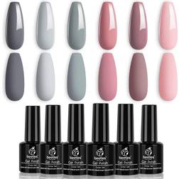 Beetles Bridesmaid Beauty Classic Gel Nail Polish Set 6-pack