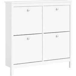 Furniture To Go Madrid White Skoställ 102.4x102.9cm