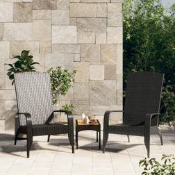 vidaXL Adirondack-havestol polyrattan