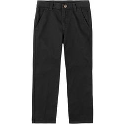 Izod Boy's School Uniform Comfortable Waistband Twill Pants