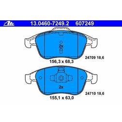 ATE Remblokkenset 13.0460-7249.2 Renault Grand Scenic 3