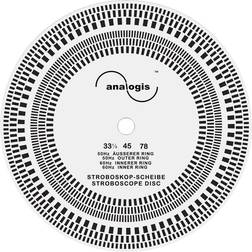 Analogis PERFECT PITCH Disco stroboscopico per giradischi