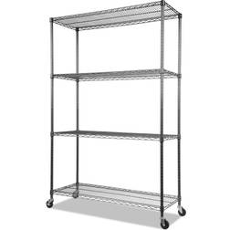 Alera NSF Certified 4-Shelf Wire Kit Shelving System