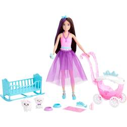 Barbie Dreamtopia Skipper Doll and Nurturing Fantasy Playset