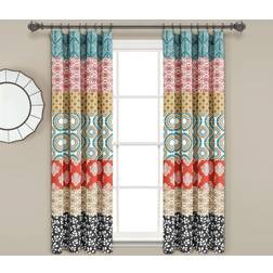 Lush Decor Set of 2 63"x52" Bohemian