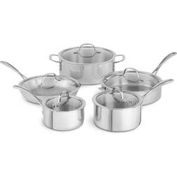 Calphalon Tri-Ply Cookware Set with lid 10 Parts