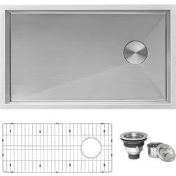 Ruvati Gravena 16-Gauge Stainless Steel Bottom Offset
