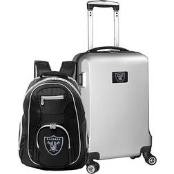 Mojo Las Vegas Raiders Deluxe Hardside Spinner Carry-On