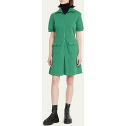 Moncler Black Zip Minidress