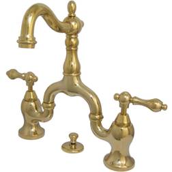 Kingston Brass Kingston Brass English Country 1.2 GPM Bridge Polished Brass