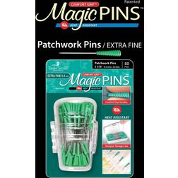 Taylor Seville Magic Pins Patchwork Extra Fine Green 50 Pkg