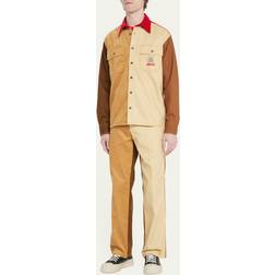 Marni X Carhartt WIP Cotton-Canvas and Corduroy Shirt