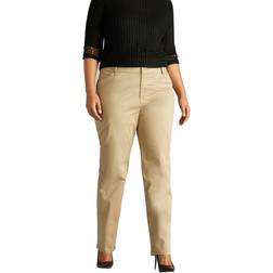 Lee Plus Size Relaxed Fit All Day Byxbyxor - Brons