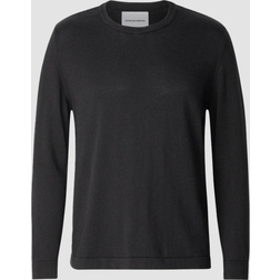 Shaping New Tomorrow Fine Knit Crewneck - Black