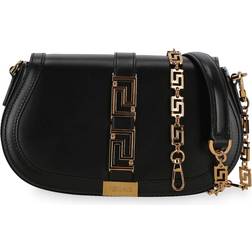 Versace Greca Goddess Medium Skuldertaske - Sort