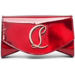 Christian Louboutin Loubi54 small red patent crossbody bag