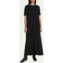 The Row Robi Crepe Maxi Dress